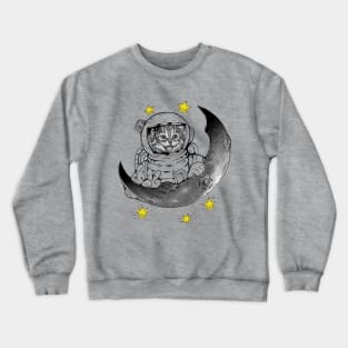 Catronaut - Cat Astronaut Crewneck Sweatshirt